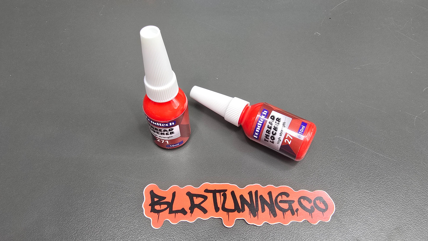 THREAD LOCKER RED 271 HIGH STRENGTH HIGH HEAT 10 ML BOTTLE