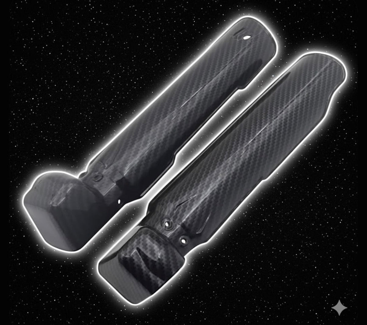 Surron Lbx Carbon Fiber Fork Guards