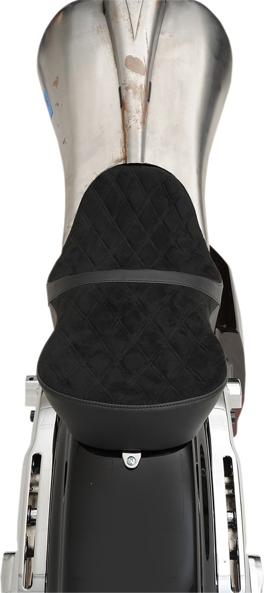 DRAG SPECIALTIES SEATS, DRAG SPECIALTIES SEATS Low Touring Seat with Vinyl Cover for Harley FL Models 2008-2023 - Part 0801-1076