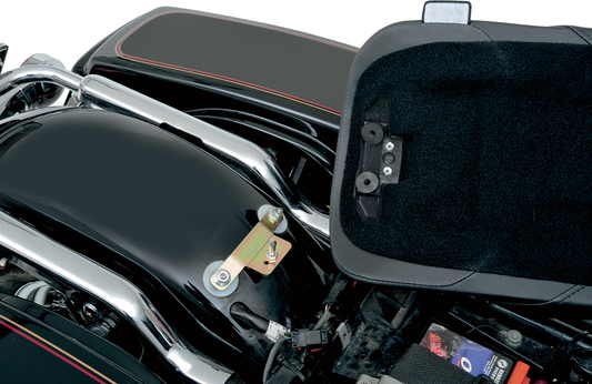 DRAG SPECIALTIES SEATS, Drag Specialties Seats EZ Mount Solo Seat for FXR 0805-0067 - Cool, Durable Comfort