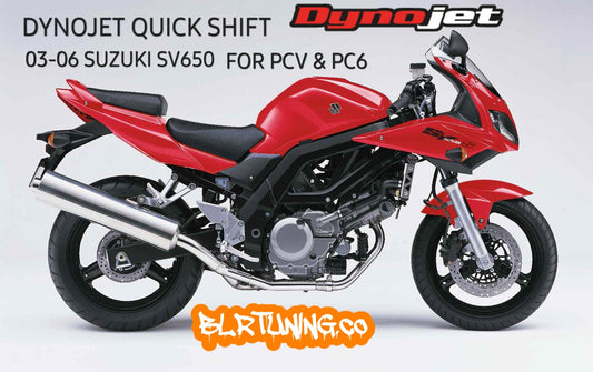 SUZUKI SV650 QUICK SHIFT FOR PCV OR PC6 BY DYNOJET FITS 2003 - 2006