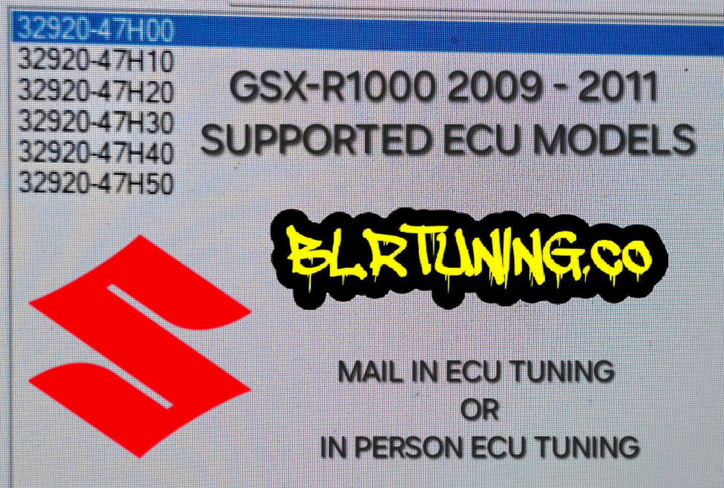 SUZUKI ECU FLASH TUNING