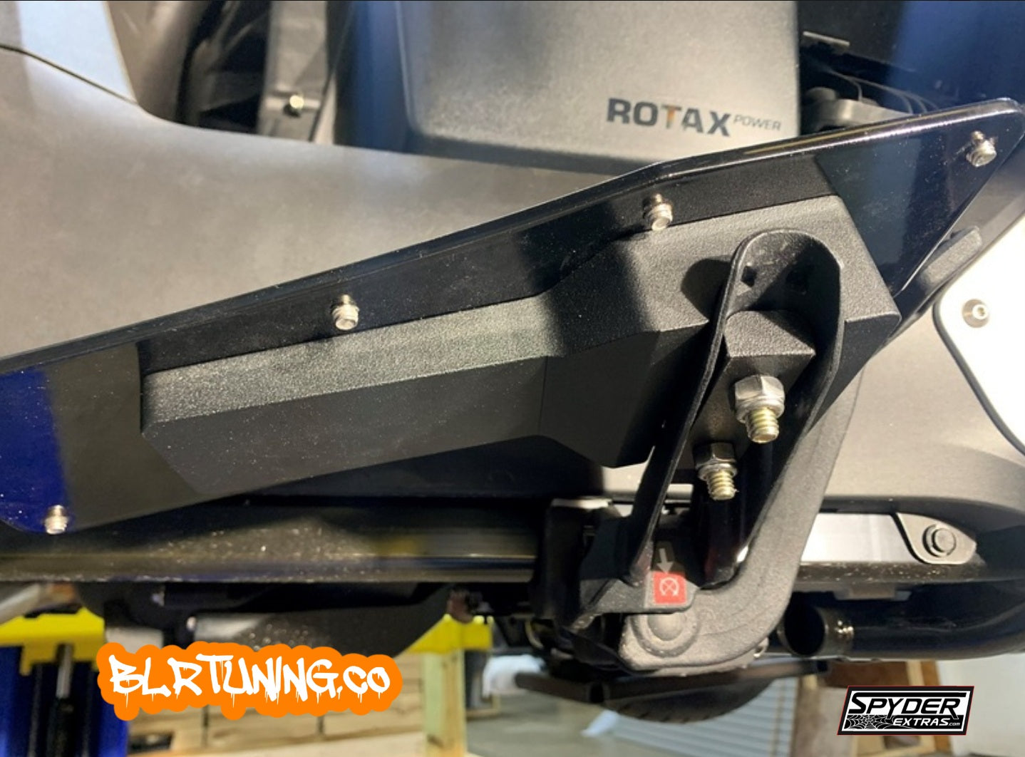 CAN-AM RYKER 2019 TO 2021 FULL SIZE BOLT ON DRIVER FLOORBOARDS IN BLACK OR SILVER