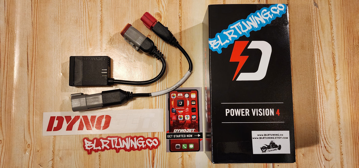 PV4-15-03 FOR 2021 - 2024 HARLEY DAVIDSON BY DYNOJET WITH OPTIONAL CUSTOM TUNING BY BLR TUNING