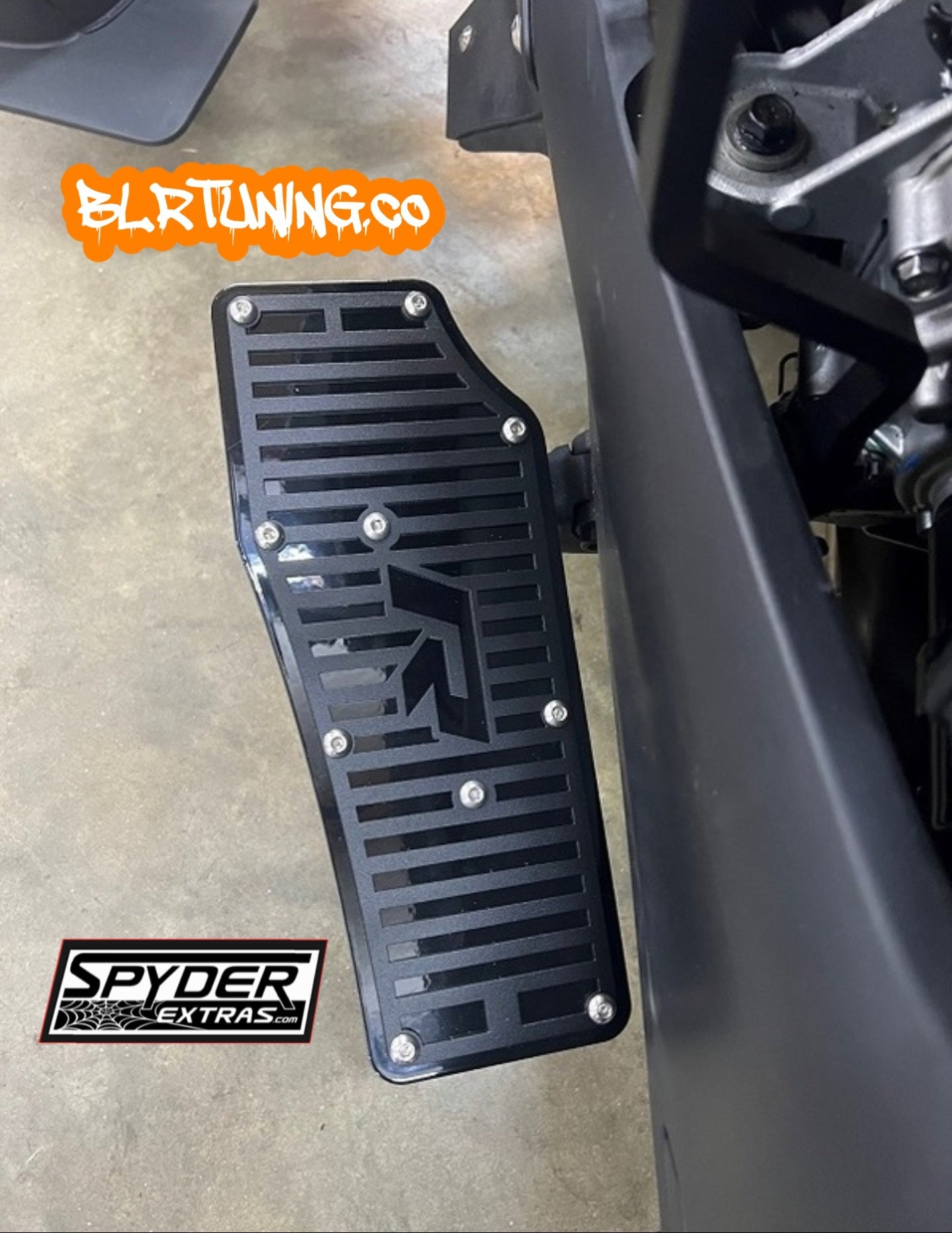 CAN-AM RYKER RALLY 2022 AND UP FULL SIZE BOLT ON DRIVER FLOORBOARDS
