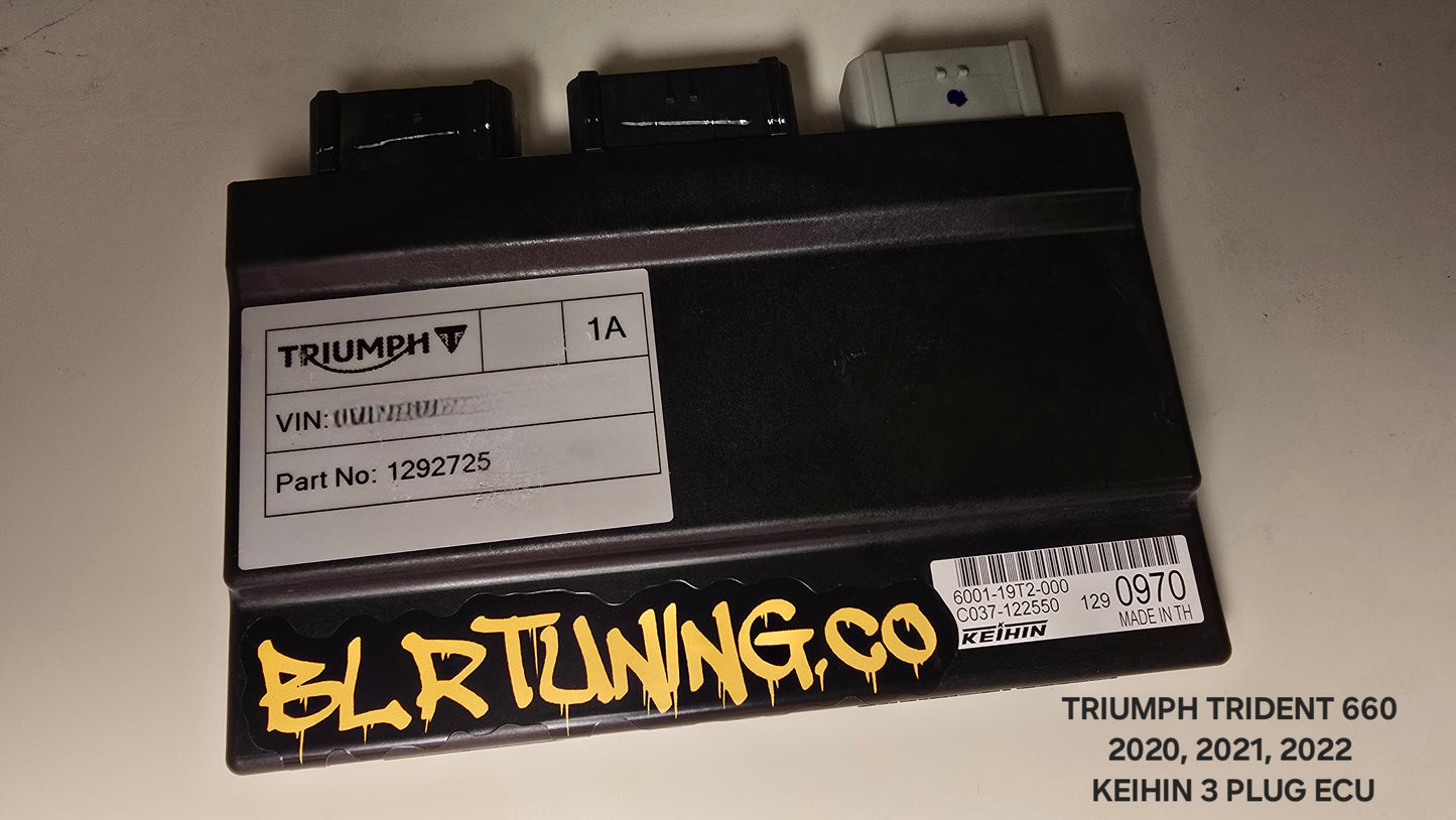 TRIUMPH MOTORCYCLE ECU FLASH TUNING