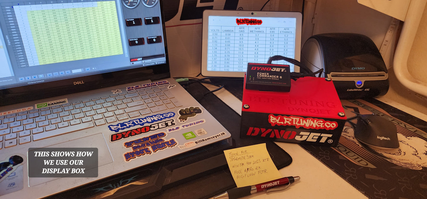 CAJA DE PANTALLA DYNOJET DE BLR TUNING