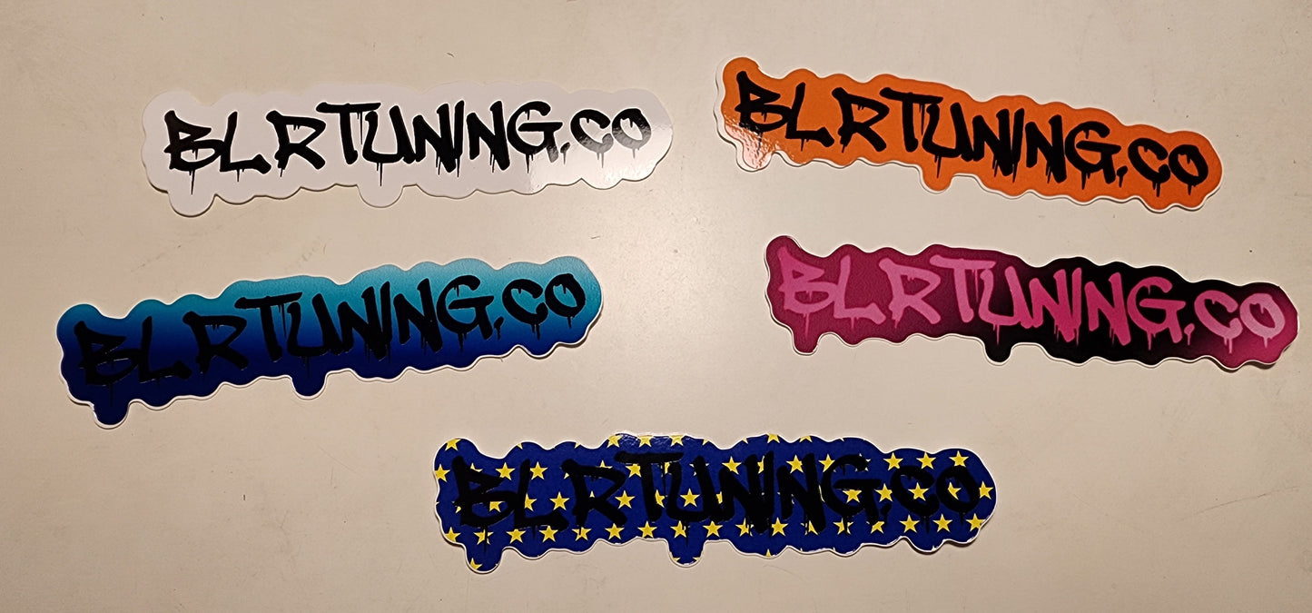 BLR TUNING VINYL DECALS RANDOM PACK OF FIVE