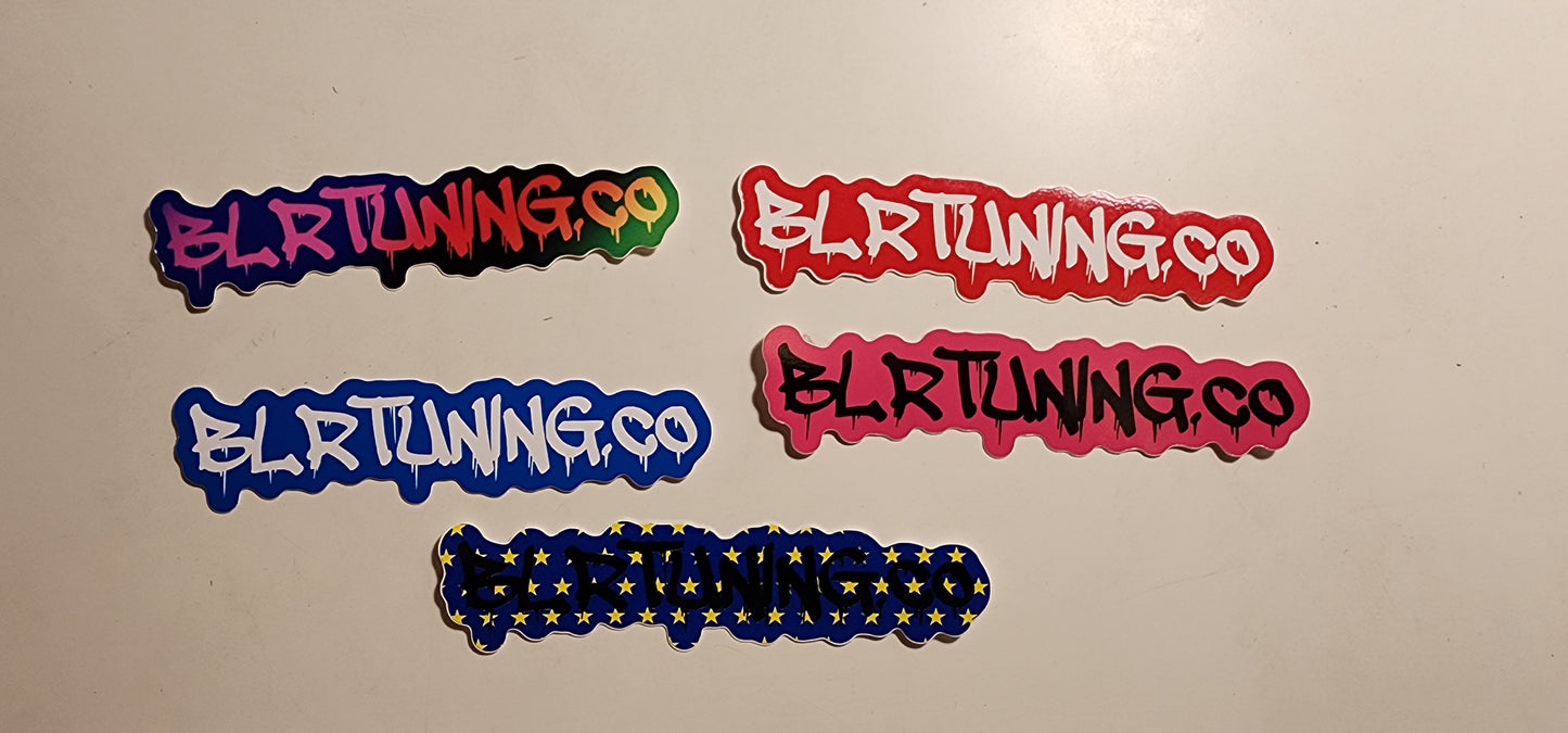 BLR TUNING VINYL DECALS RANDOM PACK OF FIVE