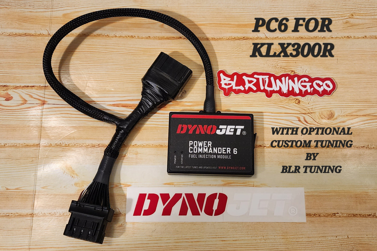 KAWASAKI KLX300R 2020 - 2025 PC6 BY DYNOJET WITH OPTIONAL CUSTOM TUNING BY BLR TUNING