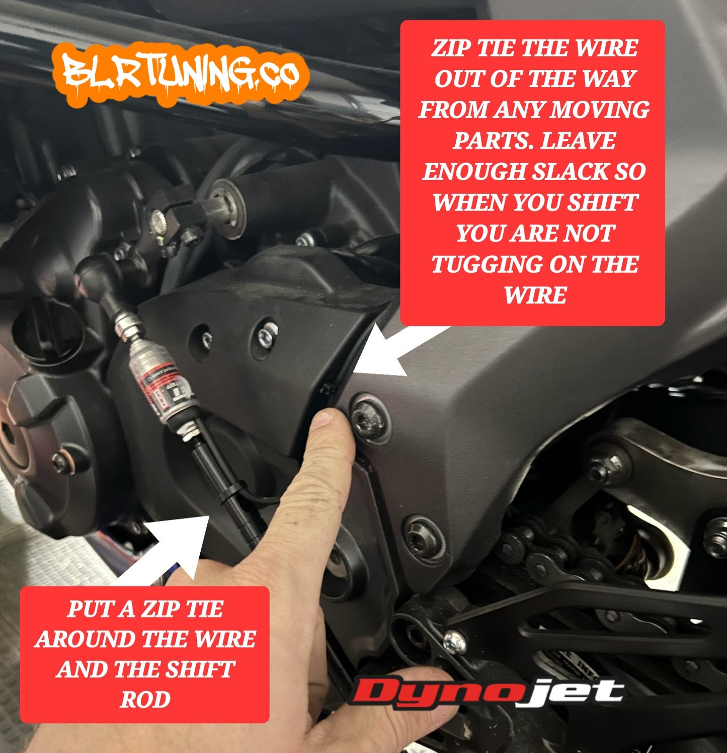 YAMAHA R7 QUICK SHIFT FOR PC6 BY DYNOJET