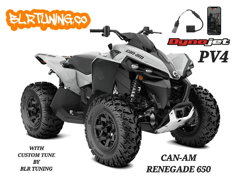 CAN-AM RENEGADE 650 850 1000 2019 - 2025 PV4-25-01 BY DYNOJET WITH OPTIONAL CUSTOM TUNING BY BLR TUNING