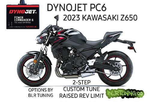 KAWASAKI NINJA 650 2023 PC6 BY DYNOJET CON TUNING CUSTOM OPCIONAL BY BLR TUNING
