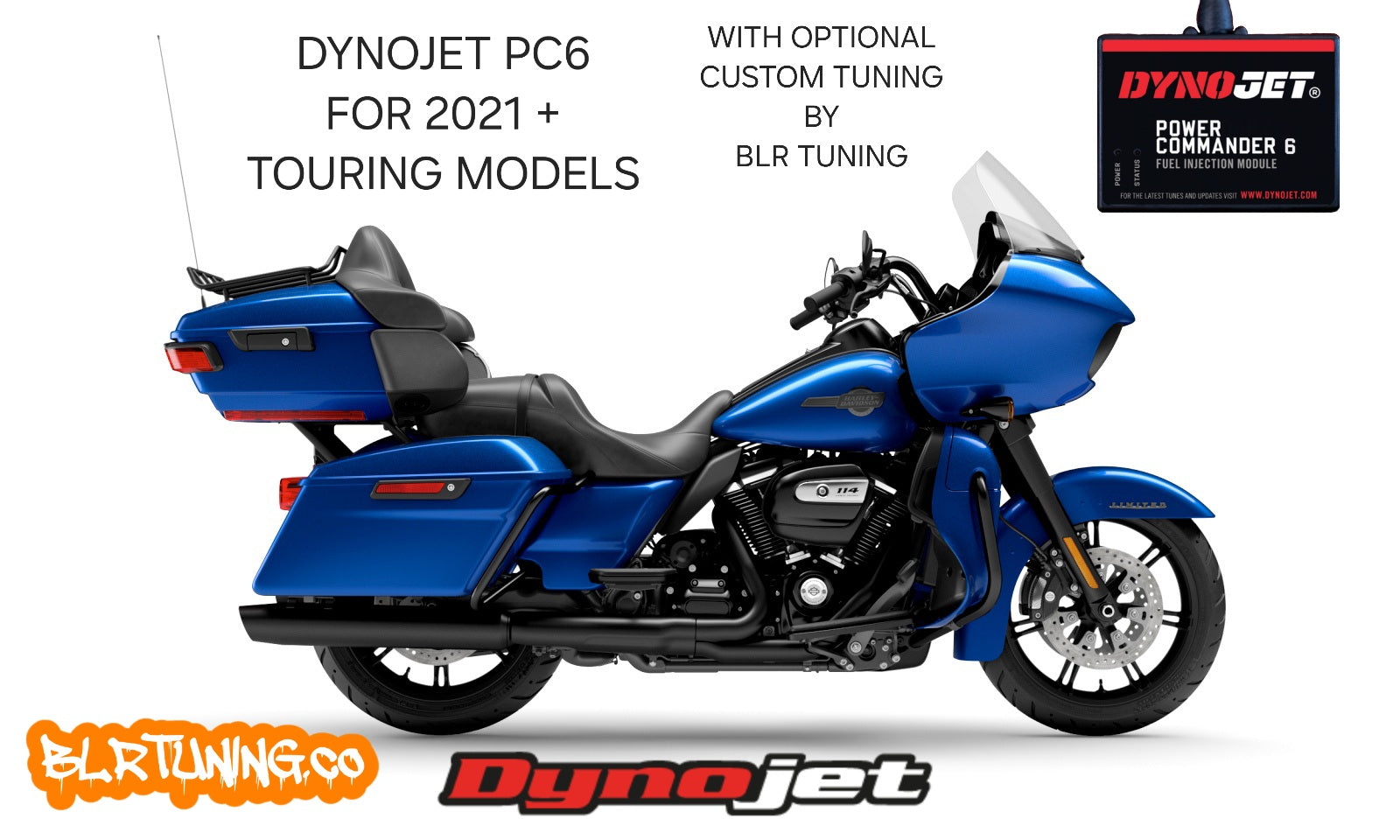 HARLEY DAVIDSON TOURING MODELS 2021 2024 PC6 BY DYNOJET WITH