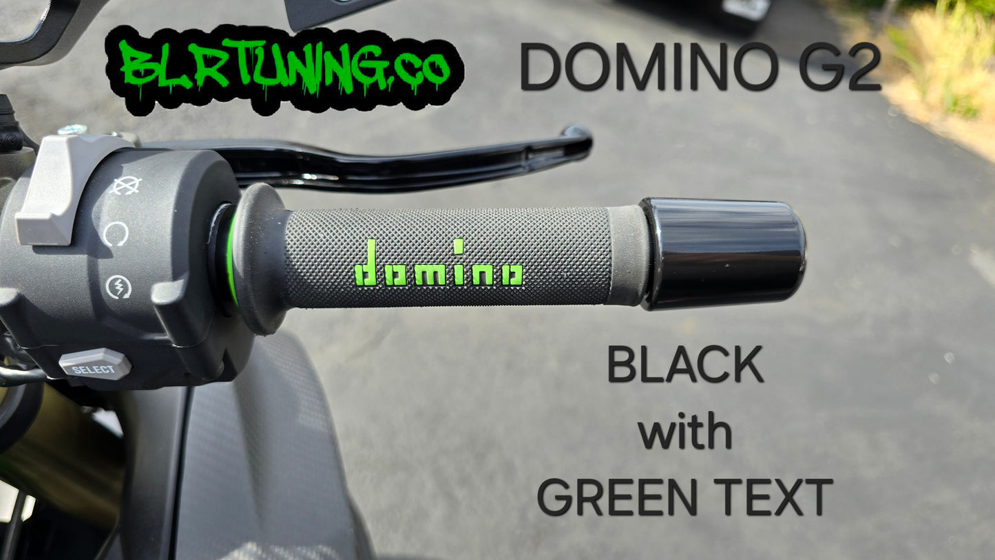 DOMINO G2 OPEN END 7/8 HAND GRIPS FOR MOTORCYCLES