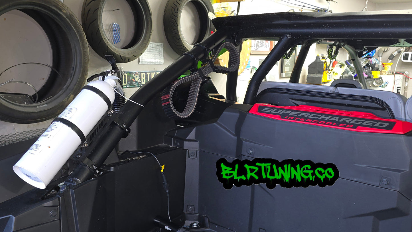 CVT Belt Holder – Roll Cage Mounted - fits 1.5 in - 2 in Roll Cage FOR UTV AND ATV