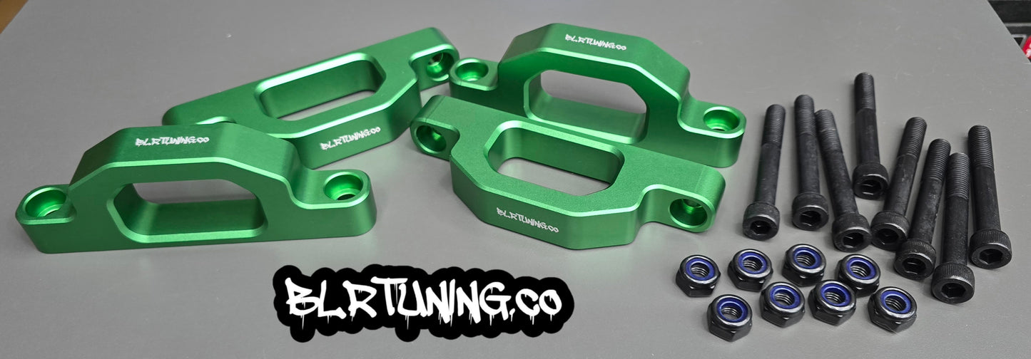 KAWASAKI TERYX H2 Billet Aluminum Tow Hooks - FITS FRONT AND REAR 2026 TERYX4 H2 AND TERYX5 H2 MODELS