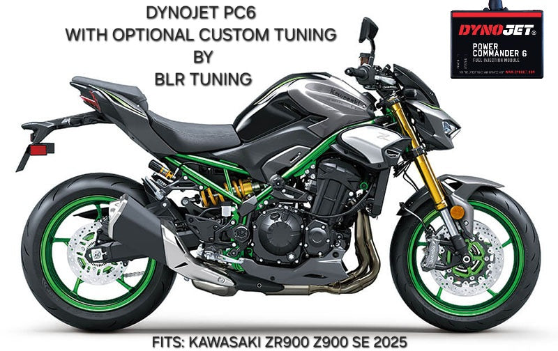 tunn KAWASAKI ZR900 Z900 SE 2025 PC6 BY DYNOJET WITH OPTIONAL CUSTOM