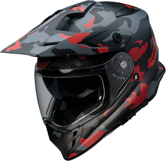 Z1R, Z1R Range Helmet in Camo Red with 2XL Fit - Part Number 0140-0098