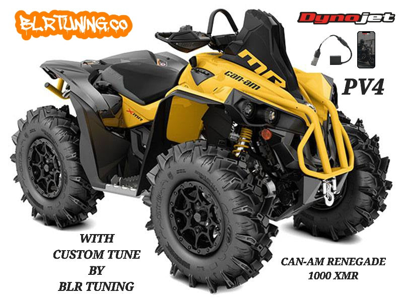 CAN-AM RENEGADE 650 850 1000 2019 - 2025 PV4-25-01 BY DYNOJET WITH OPTIONAL CUSTOM TUNING BY BLR TUNING