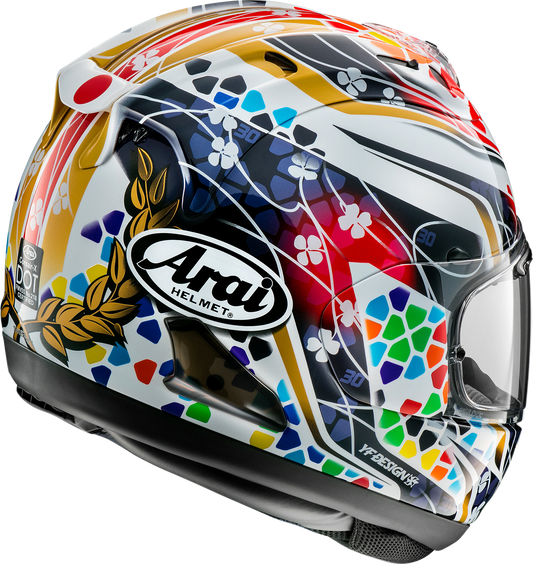 ARAI HELMETS, Arai Helmets Corsair-X Nakagami-3 XL Motorcycle Helmet - Part 0101-15875