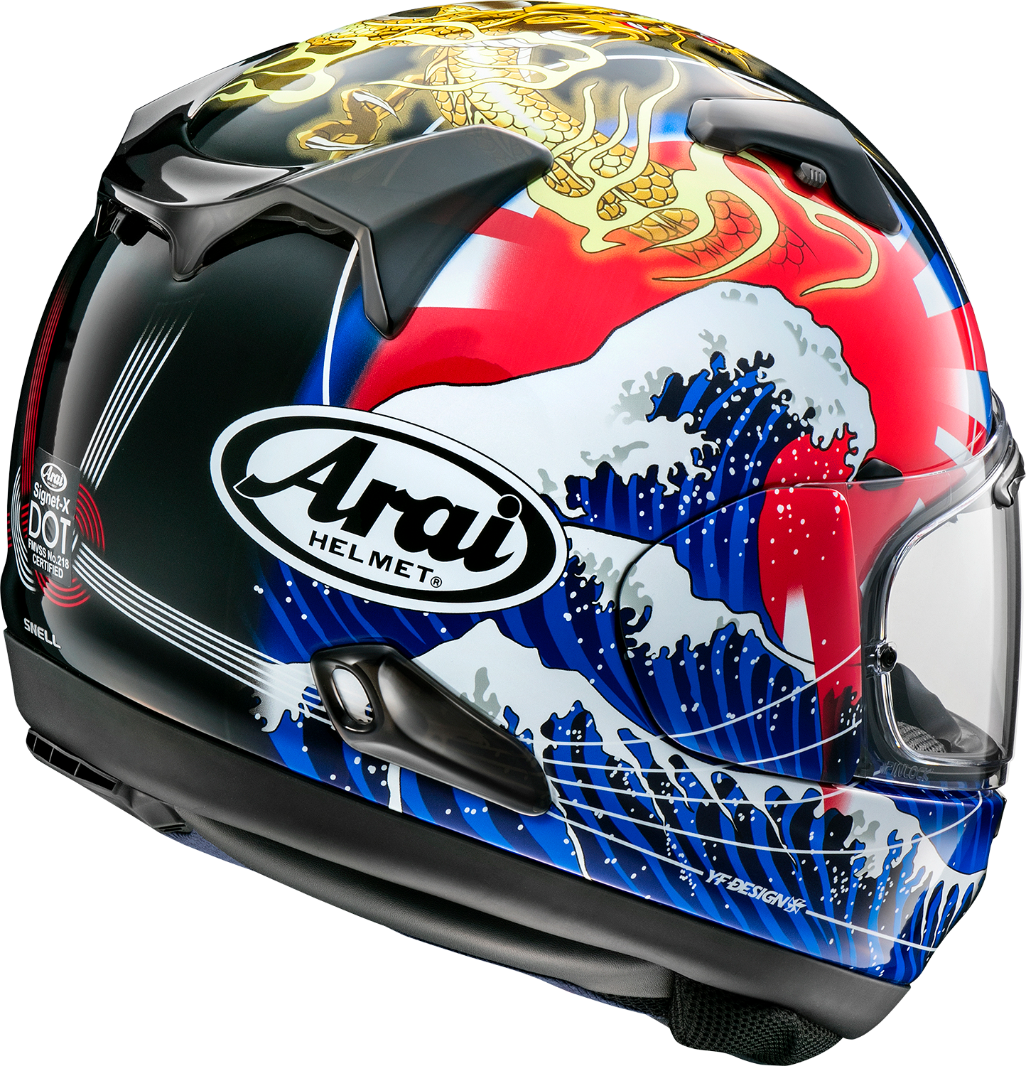 ARAI HELMETS, ARAI HELMETS Signet-X Helmet - Oriental 2 - Medium (Part No. 0101-15961)