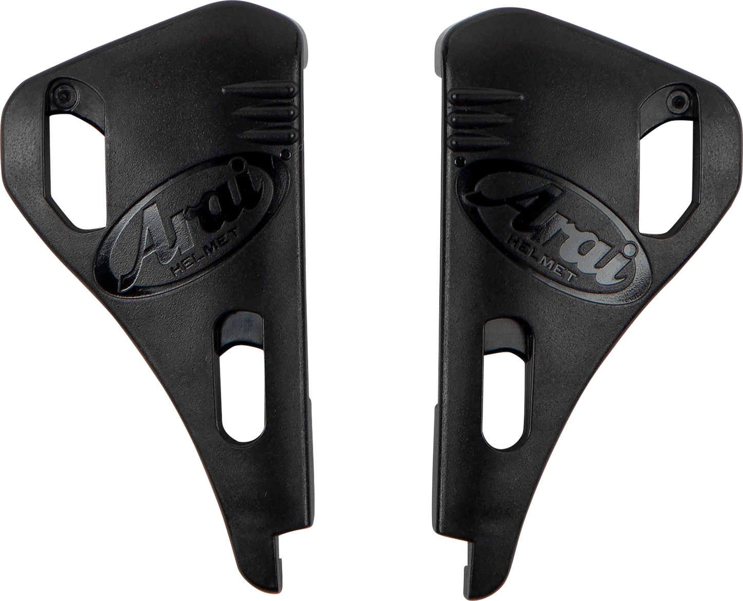 ARAI HELMETS, ARAI Helmets VAS-V Pivot Cover Plates for Pro Shade System – Black (Part Number 11-1138)