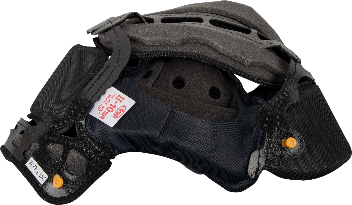 ARAI HELMETS, ARAI HELMETS XD-4, VX-Pro3 & VX-Pro4 Interior Pad - II - 10 mm (Part Number 07-5562)