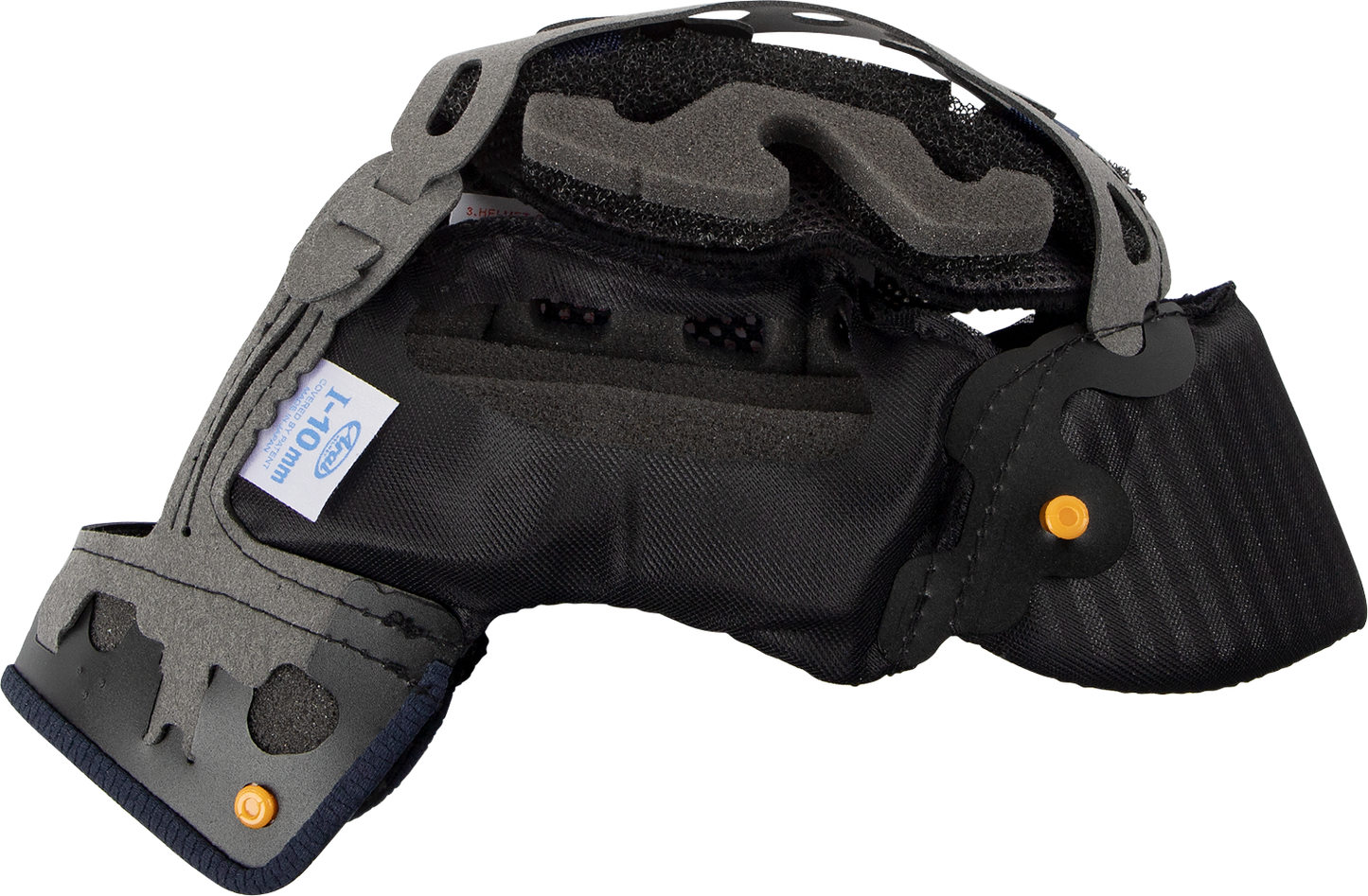 ARAI HELMETS, ARAI Helmets Quantum-X Interior Pad - EP I - 10mm, Part Number 07-5812