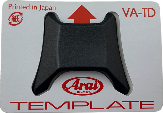 ARAI HELMETS, ARAI Helmets VX-Pro4 Top-Duct Center Front Black Frost (Part 105346)