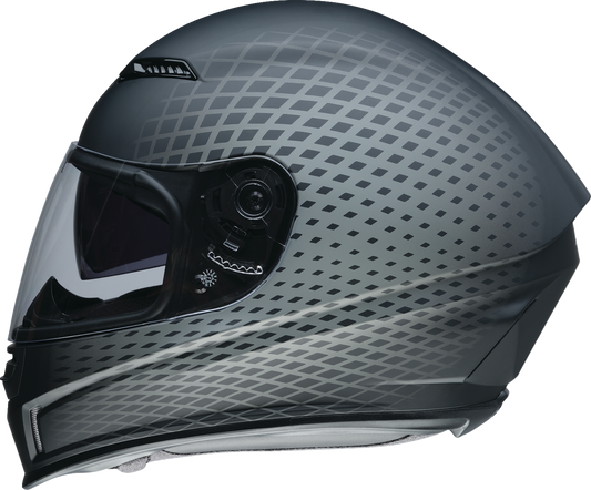 Z1R, Z1R Jackal Waveform Helmet - Gray, XS - Polycarbonate Shell and Advanced Ventilation by Z1R Part 0101-16147