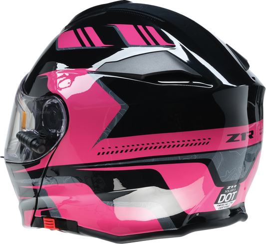 Z1R, Z1R Solaris 2.0 Helmet First Tracks Electric Dual Pane Black/Pink XL - Part 0120-0847