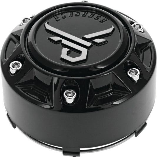 QuadBoss, QuadBoss Wheel Cap 137/156 Black - Durable Powersports Accessory