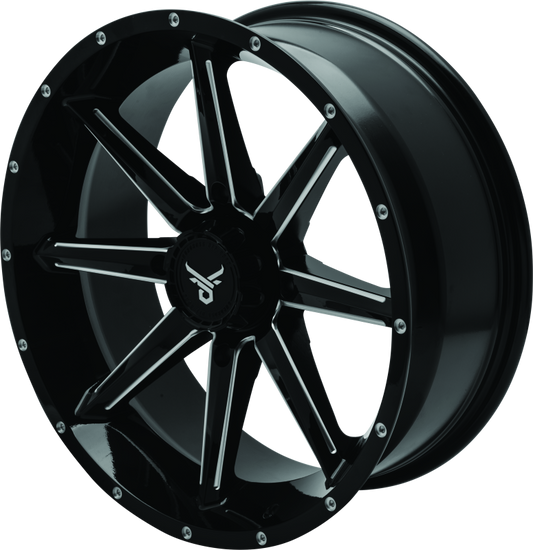 QuadBoss, QuadBoss Slicer 18x7 Powersports Wheel - 4/156 Bolt Pattern with Lifetime Warranty