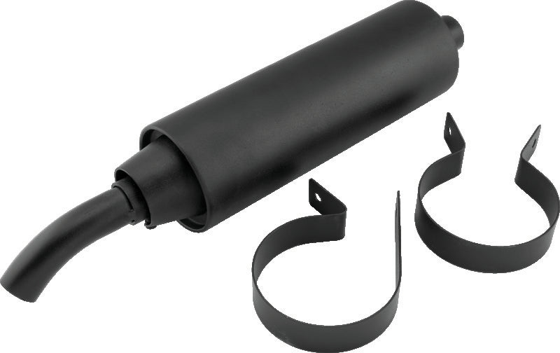 QuadBoss, QuadBoss 85-87 Honda ATC250ES Slip-On Muffler with Black Finish - Part Number 157109