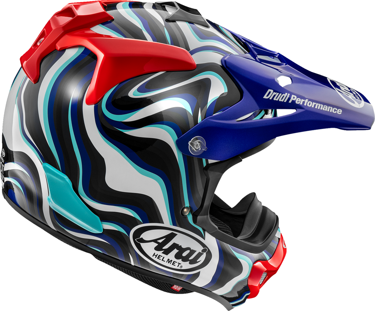 ARAI HELMETS, Arai Helmets VX-Pro4 Stream Helmet - Blue, Extra Large (Part #0110-8879)