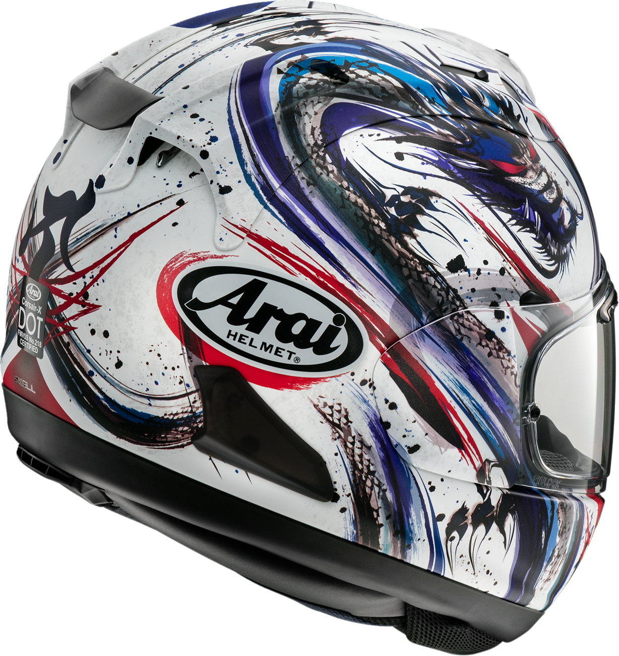 ARAI HELMETS, ARAI HELMETS Corsair-X Kiyonari Trico XL Helmet with VAS Shield Mechanism and Advanced Ventilation
