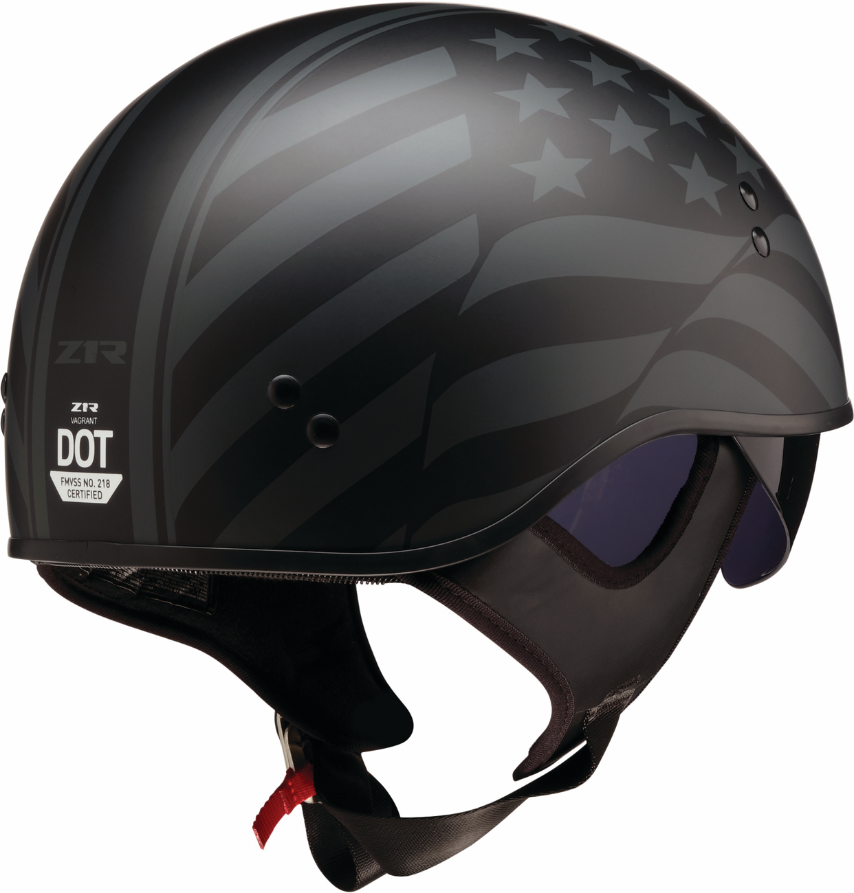 Z1R, Z1R Vagrant Helmet Jugger Black Medium - Model 0103-1435