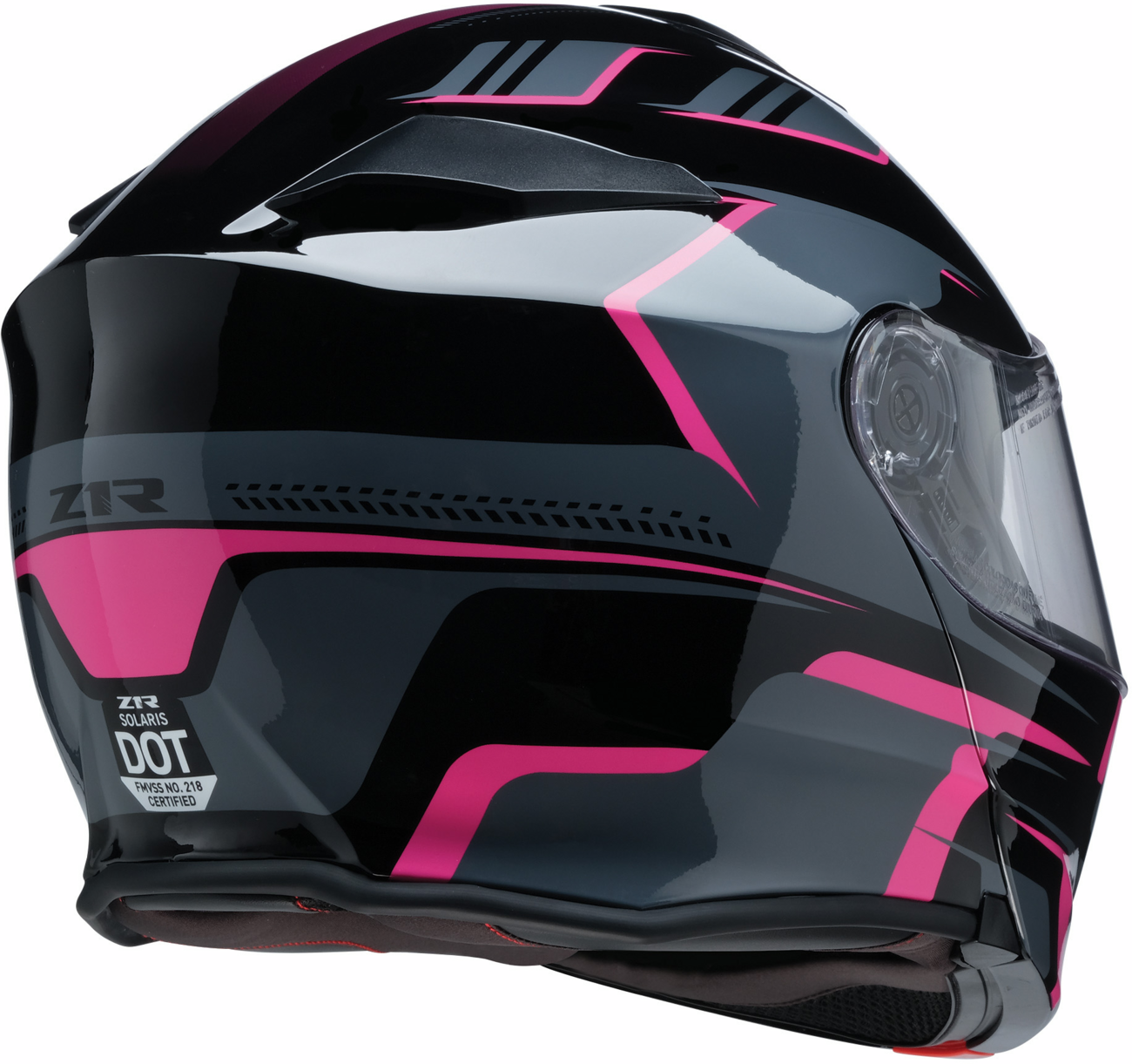 Z1R, Z1R Solaris 2.0 Modular Helmet - Slater Pink Large - Injection-Molded Polycarbonate Shell with Adjustable Ventilation