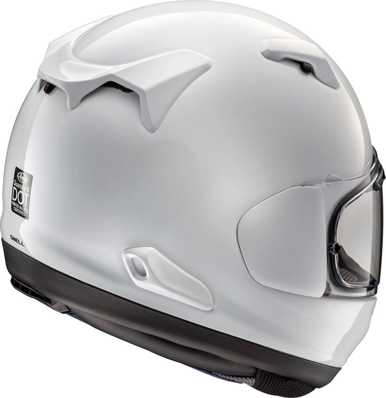 ARAI HELMETS, Arai Helmets Quantum-X Helmet in White (Part 0101-17653) – Medium