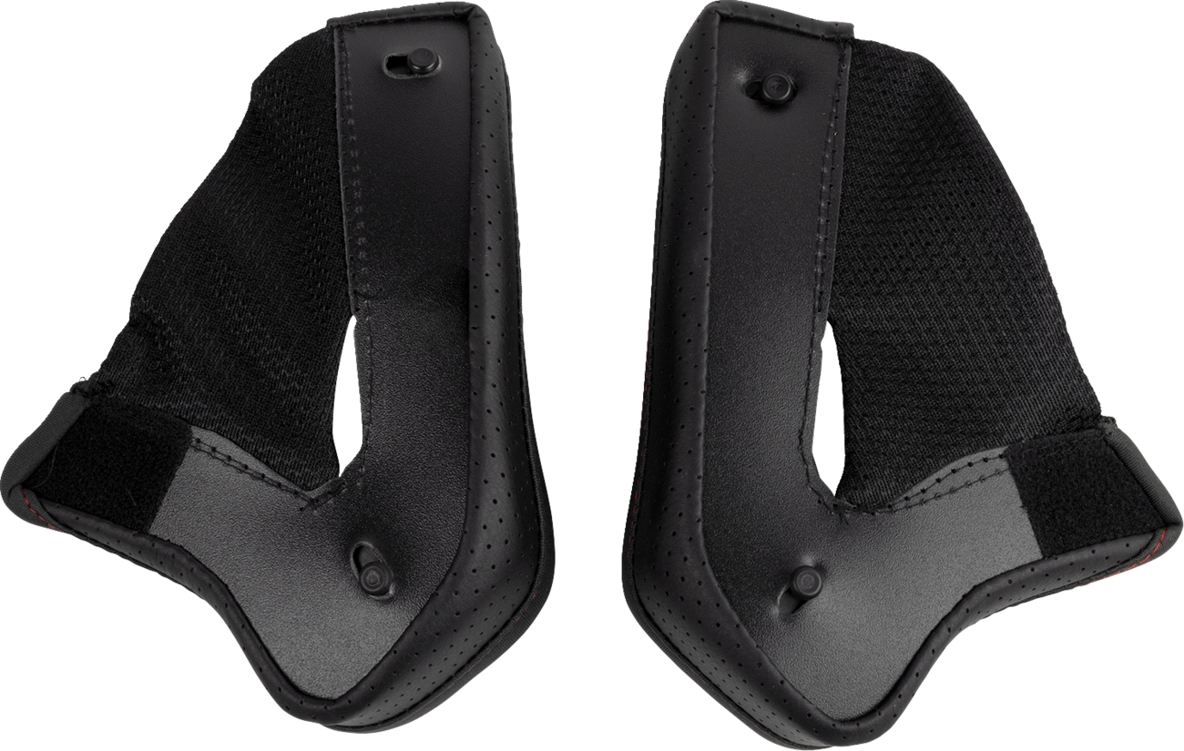 Z1R, Z1R Road Maxx 2.0 Cheek Pads for 3XL Helmets - Black | Z1R Part 0134-3597
