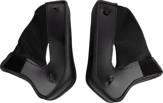 Z1R, Z1R Road Maxx 2.0 Cheek Pads - Black - Size 2XL | Replacement Part for Z1R Helmets
