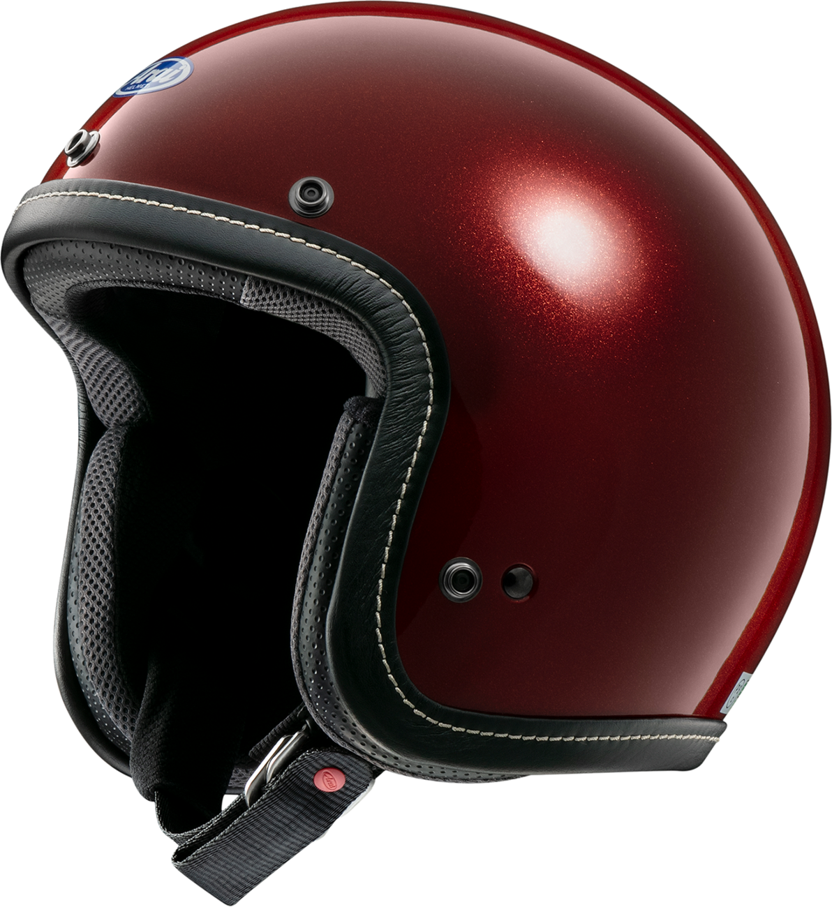 ARAI HELMETS, ARAI HELMETS Classic-V Helmet in Metallic Red (Part Number 0104-3504) for Youth and Adults
