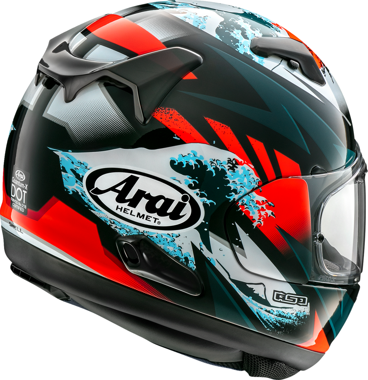 ARAI HELMETS, ARAI Helmets Quantum-X Wave Helmet - Medium (Part No. 0101-18599)