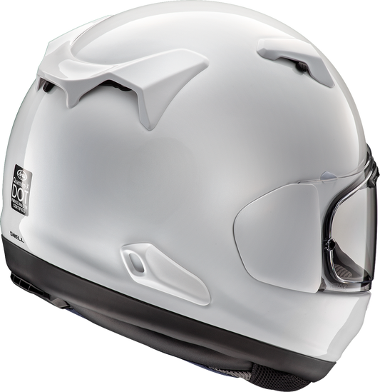 ARAI HELMETS, Arai Helmets Quantum-X White Helmet - XS, VAS Max Vision Shield with Pinlock® 120 MaxVision™