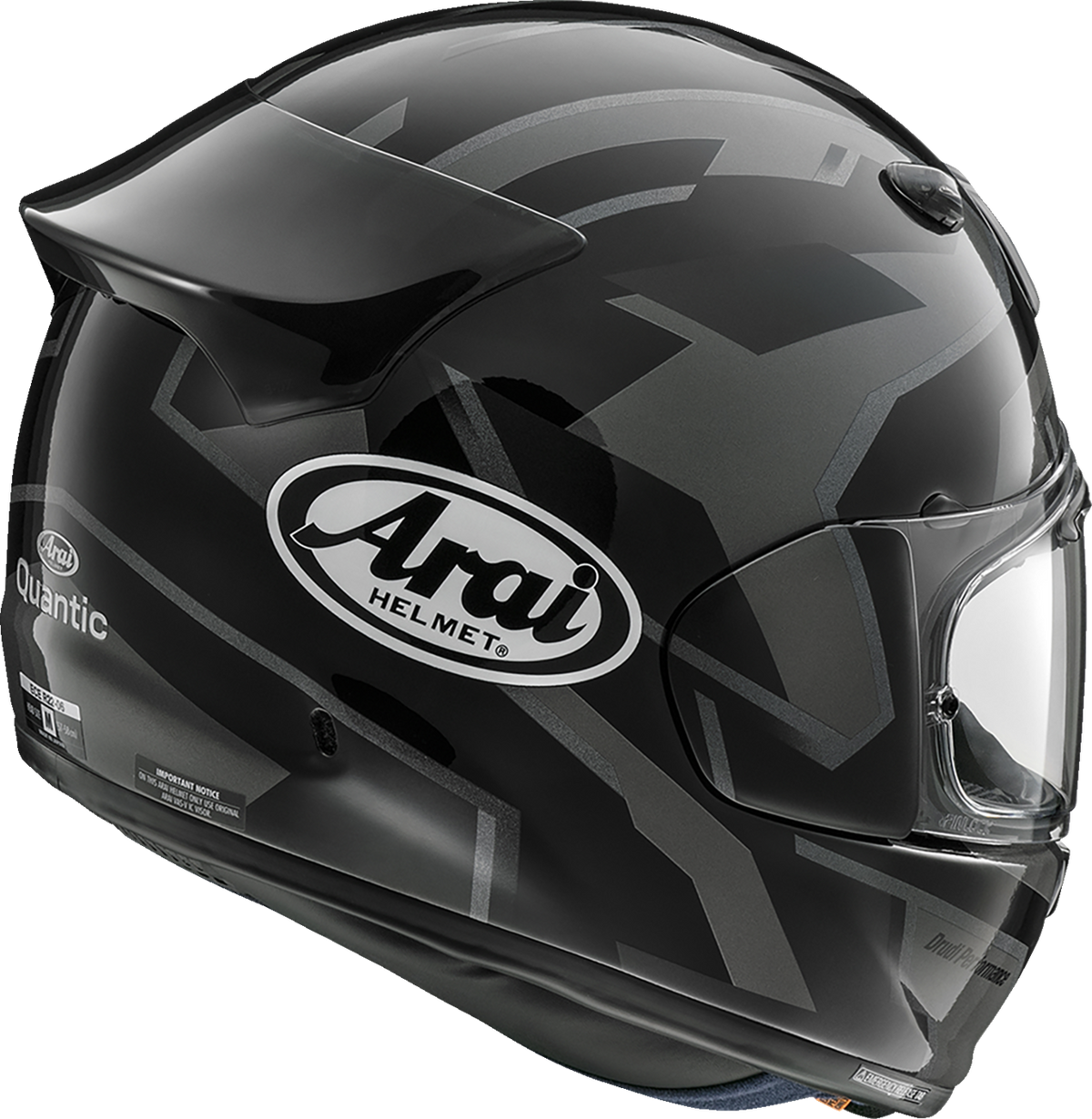 ARAI HELMETS, ARAI HELMETS Signet-X Robotik Motorcycle Helmet - Black, XL (Part No. 0101-18558)
