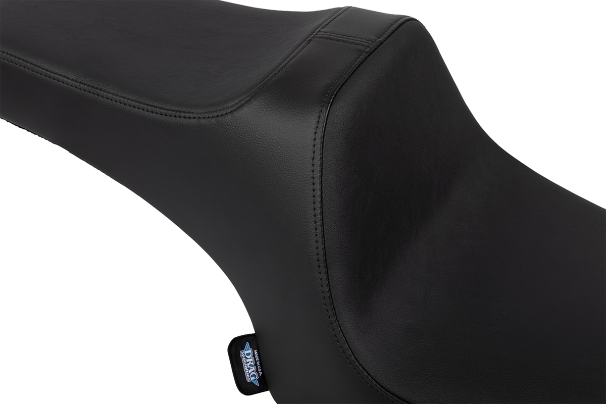 DRAG SPECIALTIES SEATS, Drag Specialties Seats Predator III Seat for Challenger 2020-2025 - Black Vinyl, Smooth Finish, Part 4718A