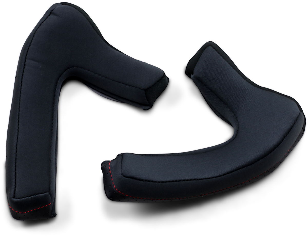 Z1R, Z1R Road Maxx Cheek Pads for 2XL Helmets β Black - Part 0134-2613