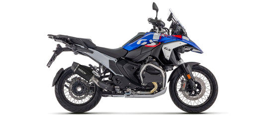 IN STOCK 72658AKN Arrow Indy Race Evo for BMW R1300GS 2024 ALUMINIUM "DARK" Slip-on Exhaust with carbon end cap
