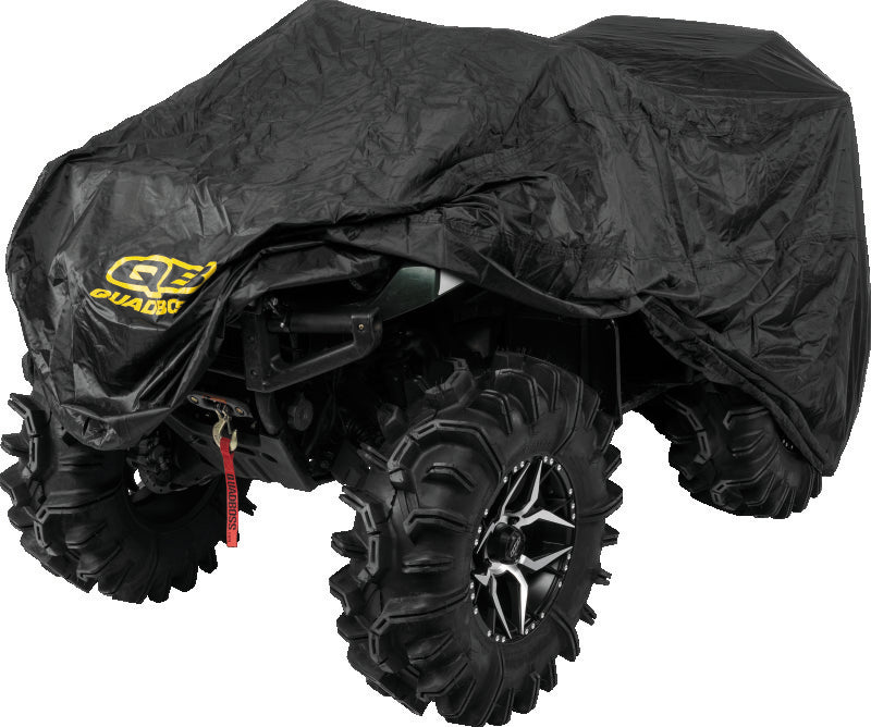 QuadBoss, QuadBoss XL PowerSports Quad Cover - Heavy-Duty Water-Repellent and UV-Resistant Black Cover